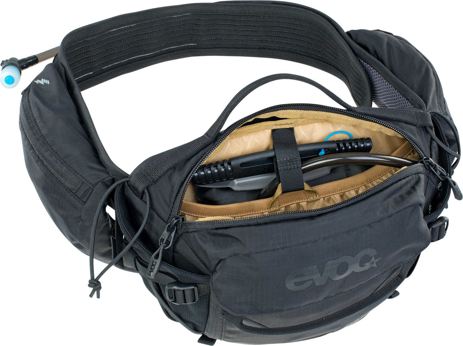 EVOC Hip Pack Pro E-Ride 3 Bæltetaske Sort