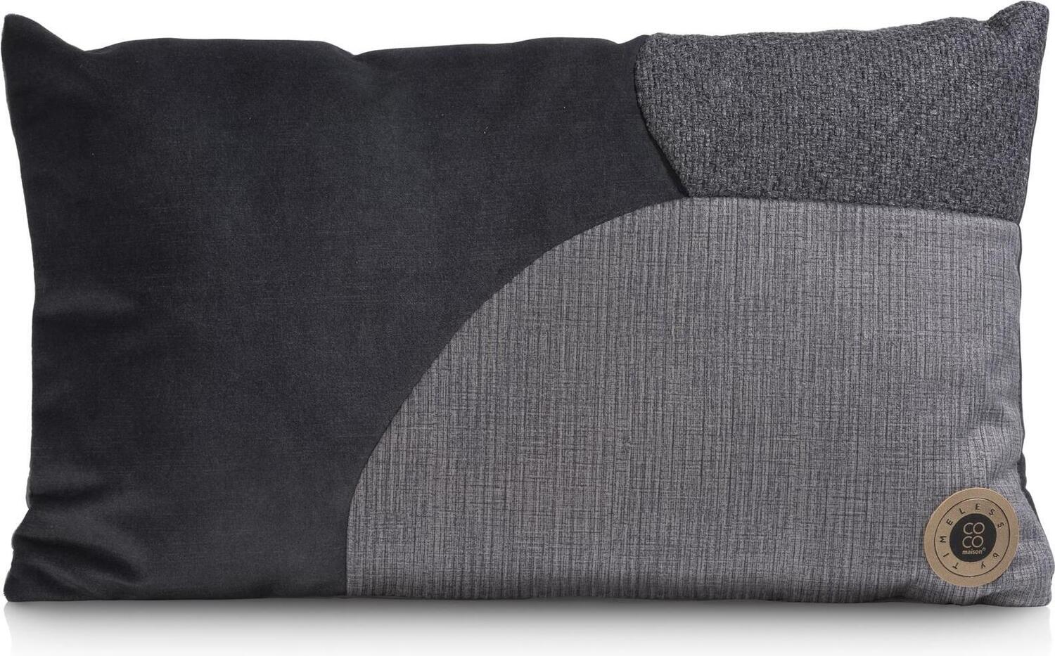 COCO maison sierkussen Scarlett antraciet 30 x 50 cm