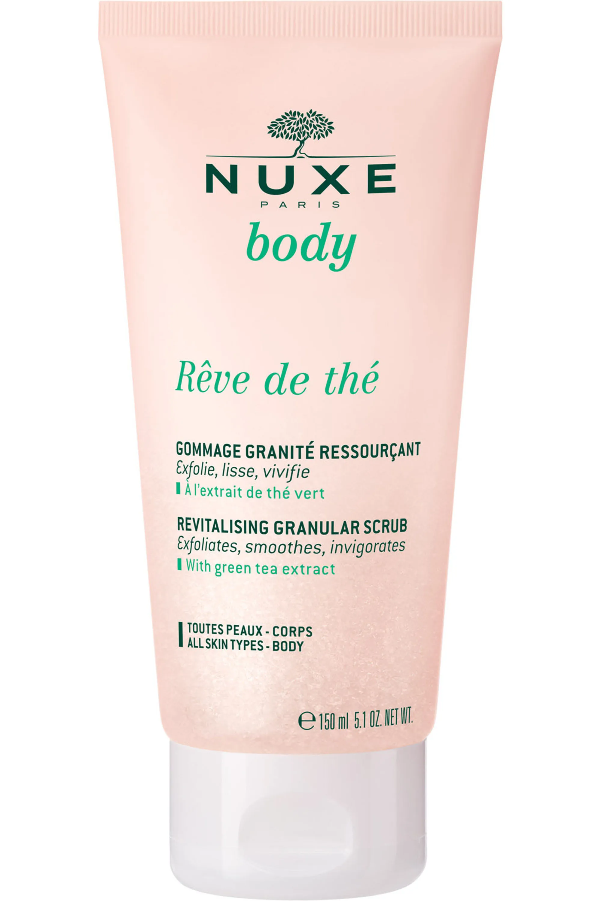 Nuxe Gommage granité ressourçant Rêve de Thé®-150 ml