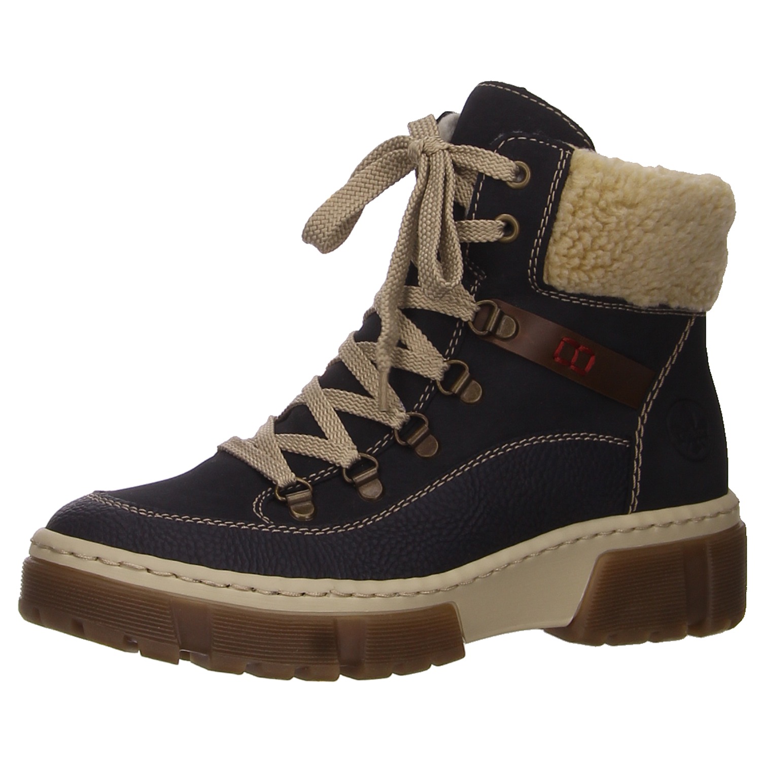 Rieker Boots dunkelblau blau