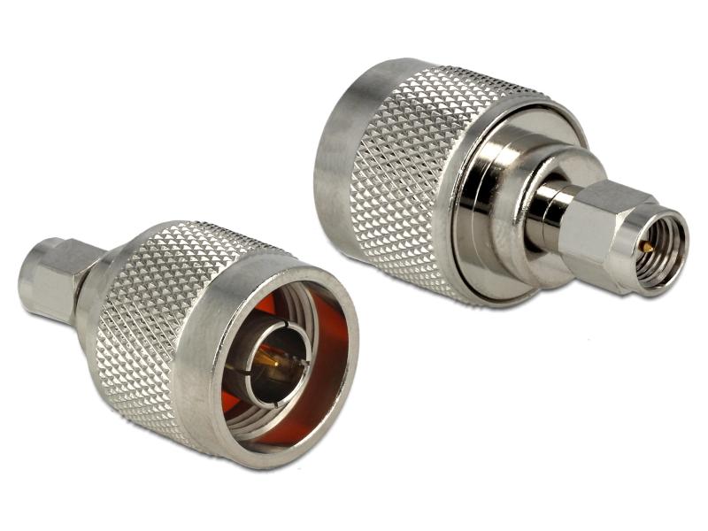 Delock Antennenadapter N-Type Stecker (m) - SMA Stecker (m) Delock Adapter N Stecker > SMA Stecker