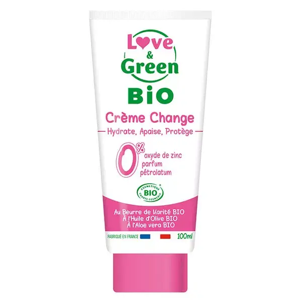 Creme para Assaduras Orgânico Love & Green Baby Hygiene 100ml