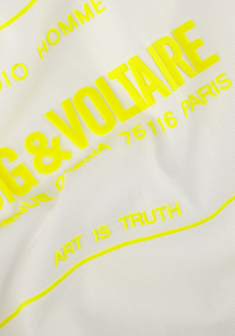 ZADIG & VOLTAIRE witte zadig & voltaire t-shirt x25355