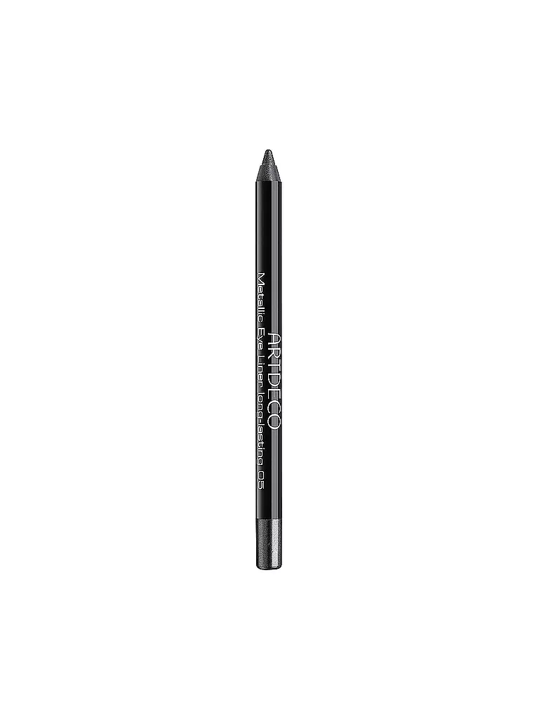 ARTDECO Augenkonturenstift - Metallic Eye Liner Long-Lasting (05 Metallic Steel) grau