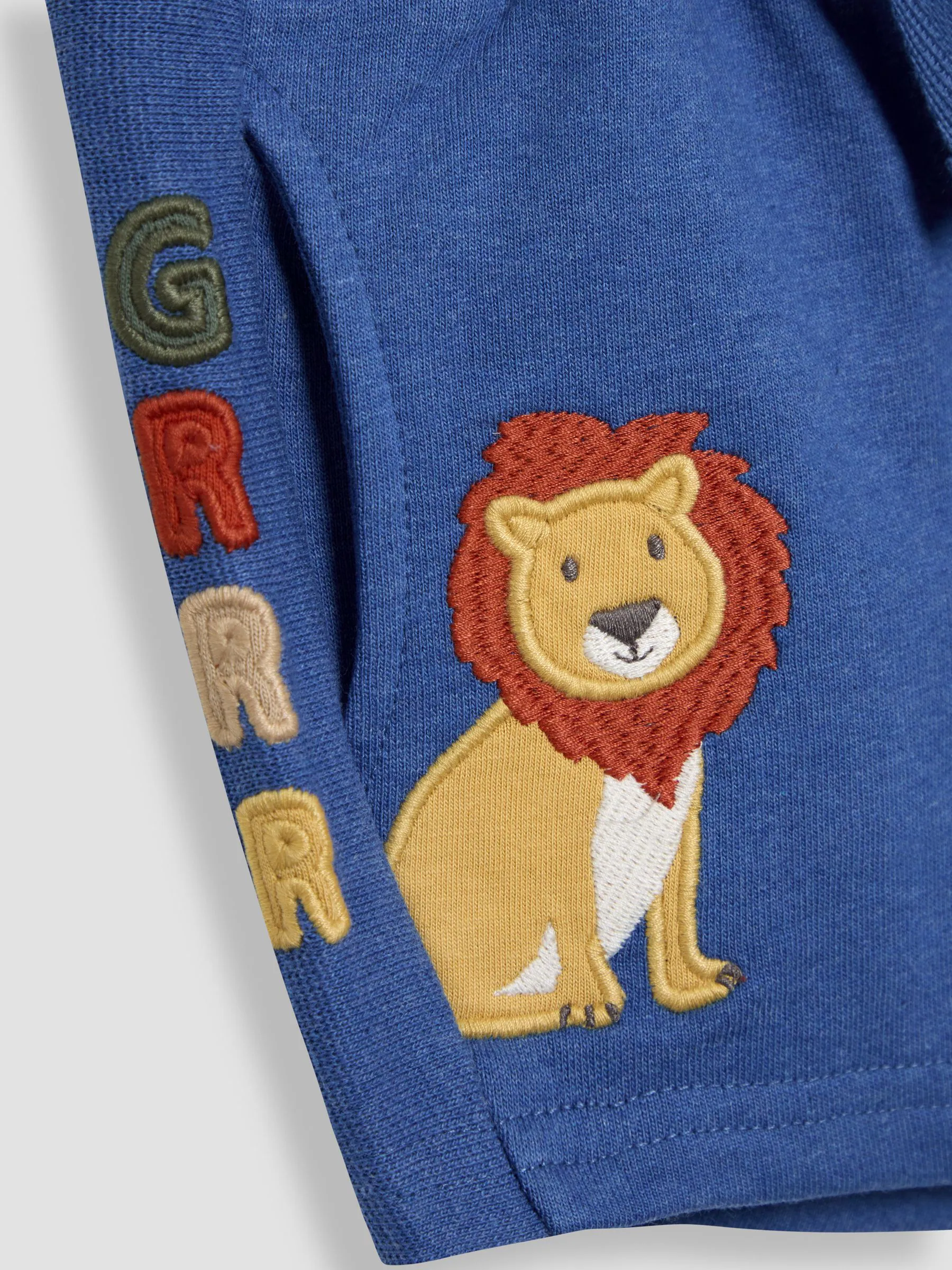 JoJo Maman Bébé Lion Appliqué Shorts