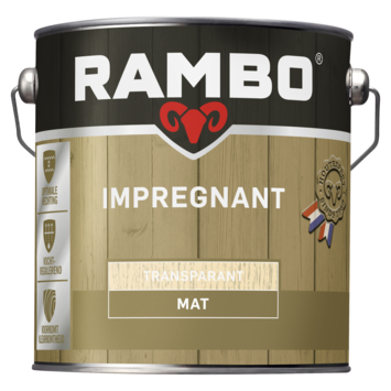 Rambo Impregnant transparant kleurloos 2,5 liter