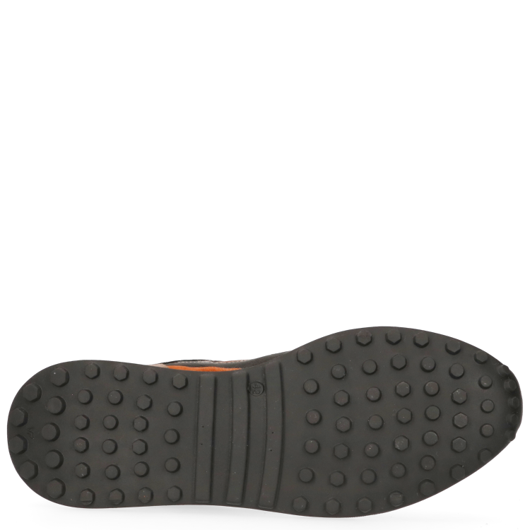 Australian Footwear Osaka leather Grey-blck-cognac