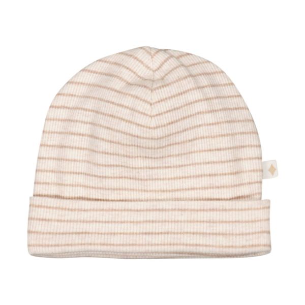 Feetje The Magic is in You Rib Muts - Streep - Mt. 1 - Taupe Melange