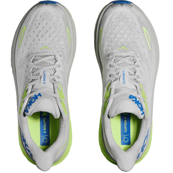 Chaussure running HOKA ONE ONE CLIFTON 9 STARDUST / ELECTRIC COBALT