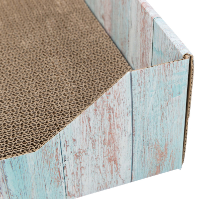 Trixie Kratzkarton türkis 45x12x33cm
