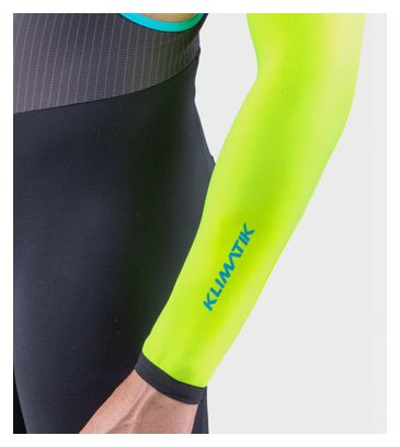 Manchettes Alé K-Atmo Jaune Fluo