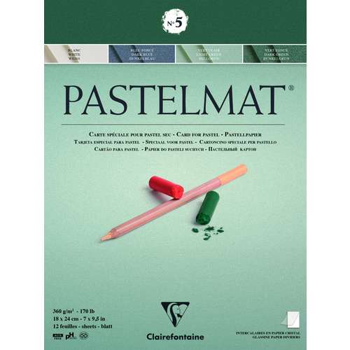 Clairefontaine PASTELMAT® Pastellblock N° 5