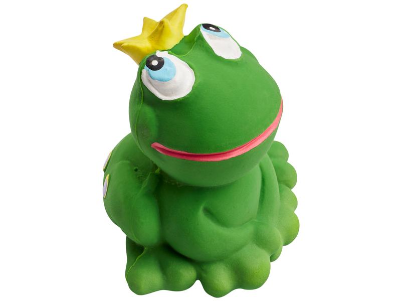 Lanco Froschkönig für die Badewanne, 8 cm Kautschuk Frosch für die Badewanne
