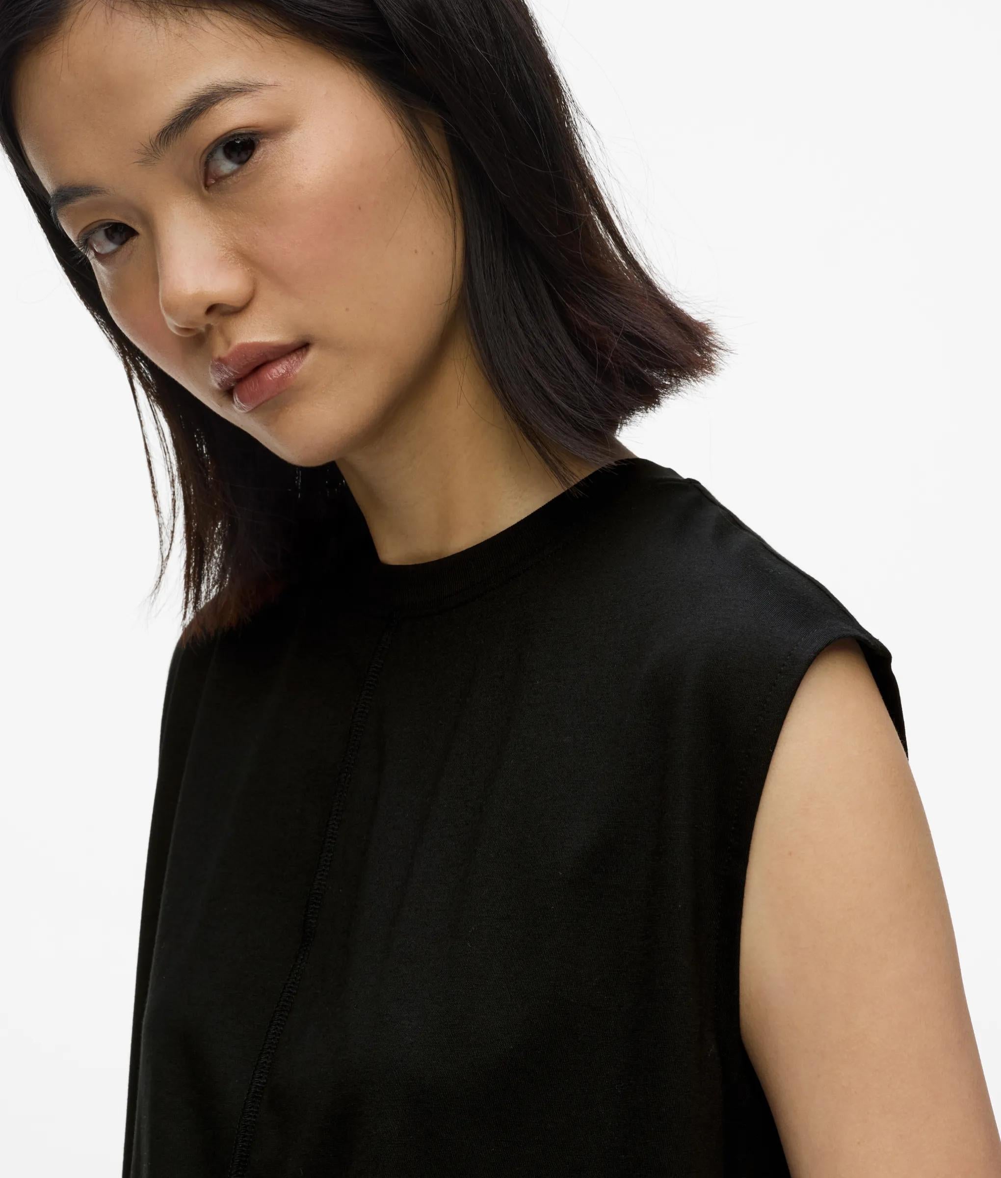 Tanktop met naaddetail