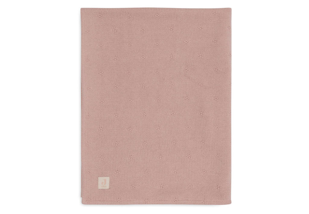 ledikant deken Cosy Knit - Wild Rose/Velvet