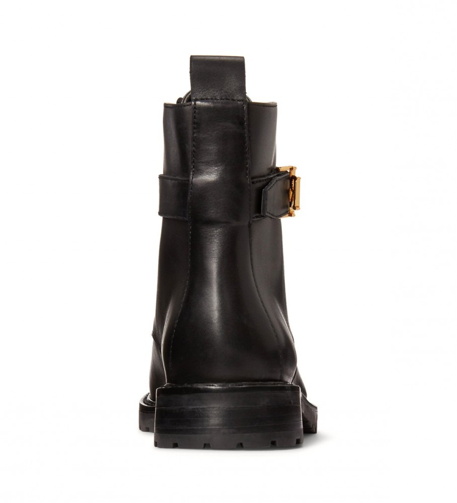 Bota Ralph Lauren Eldridge em couro marrom-escuro