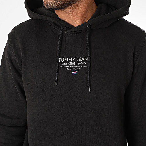 Sweat Capuche Essential Graphic 8409 Noir