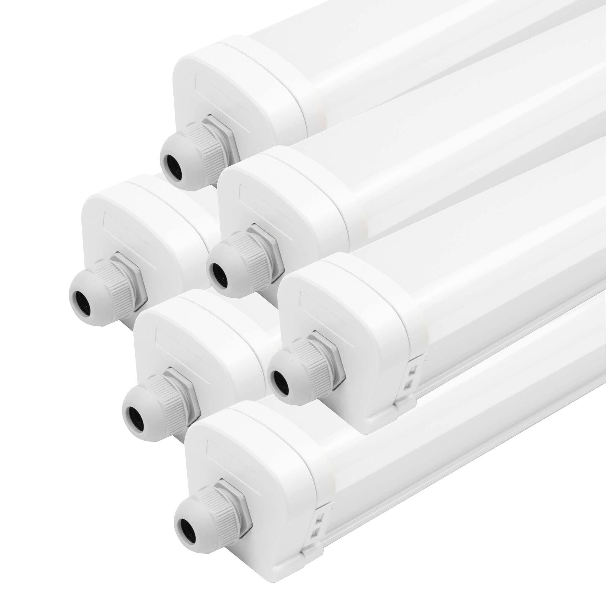 6-Pack LED Feuchtraumleuchten 150 cm Samsung LED IP65