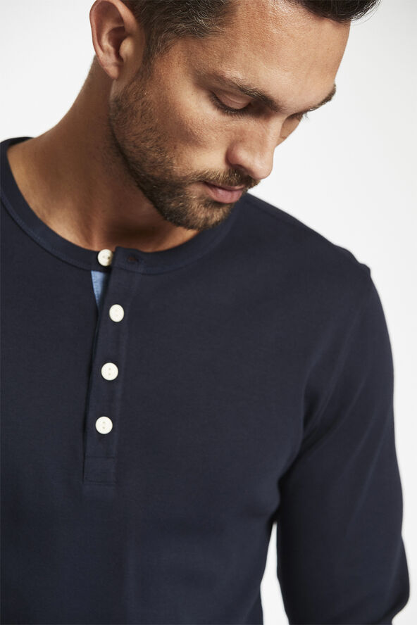 Lindbergh Solid granddad L/S Blå