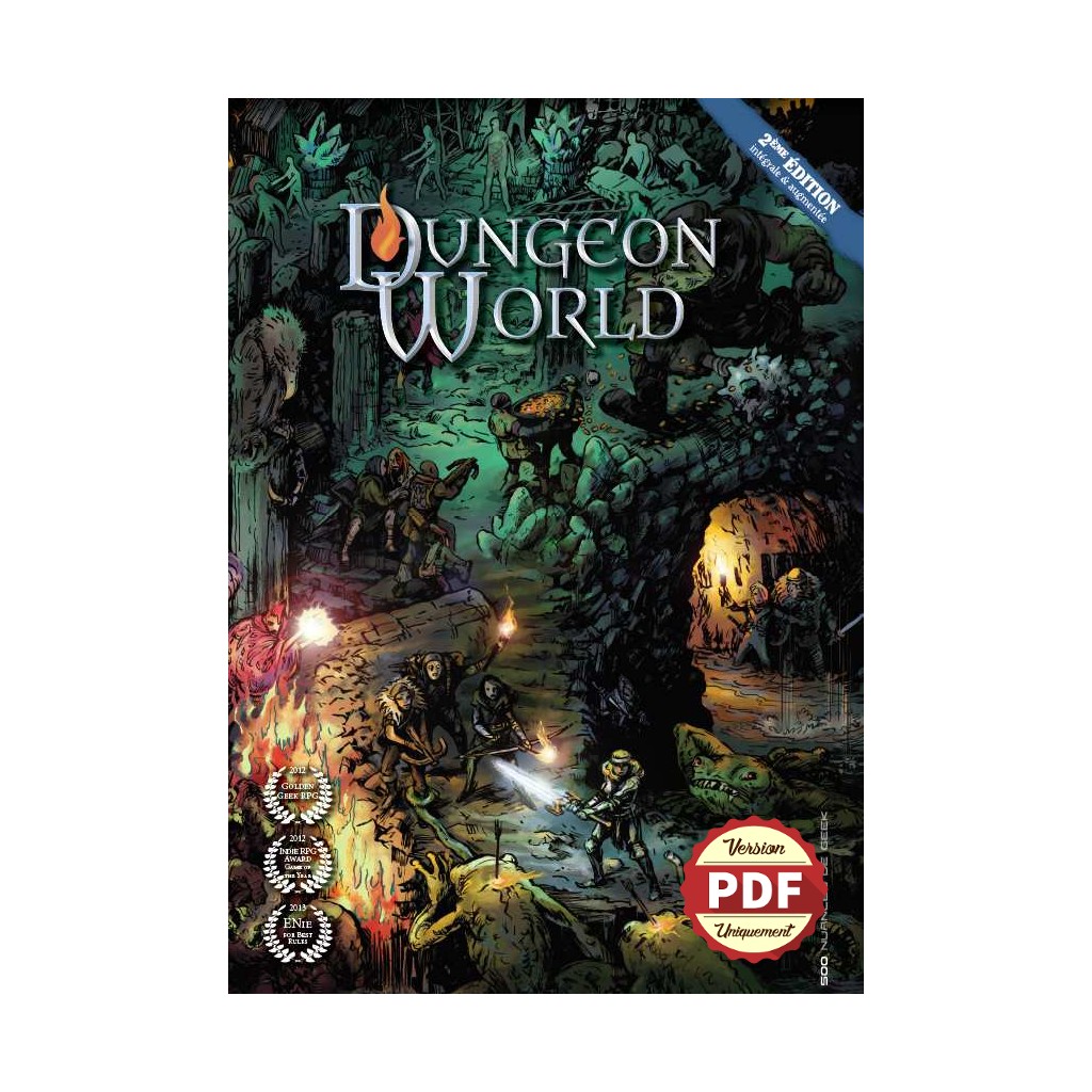 Dungeon World 2ème Edition - Version PDF