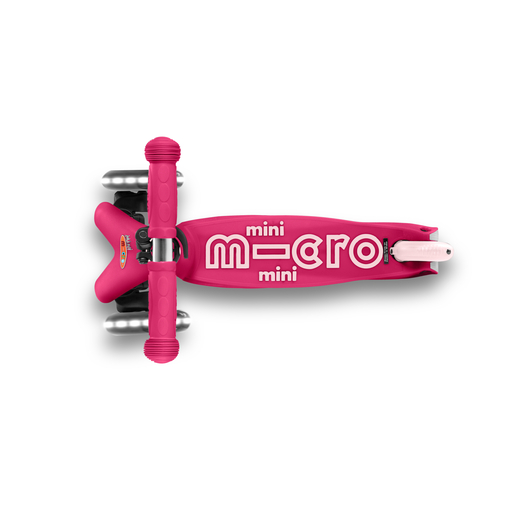 Patinete Mini Micro Deluxe Rosa Led
