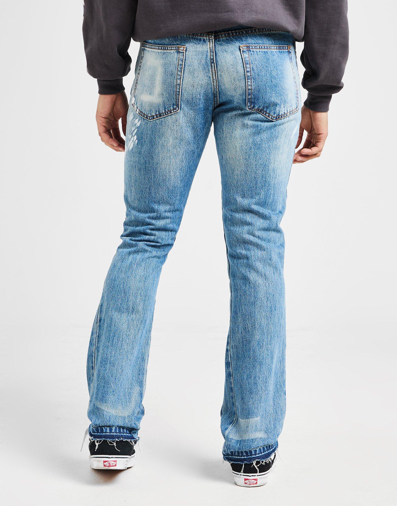 mnml Jean Denim Flare Homme
