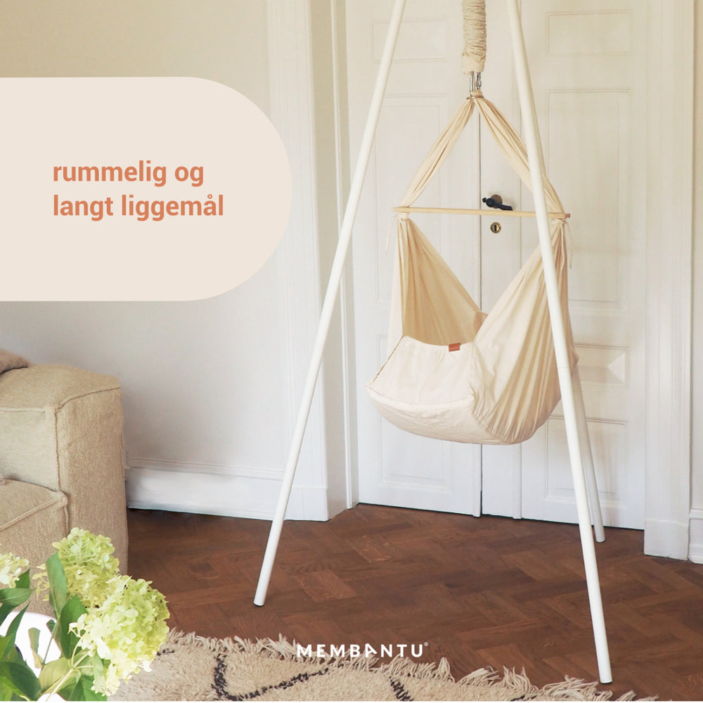 Køb MEMBANTU Grey Organic Baby Slyngevugge Basic