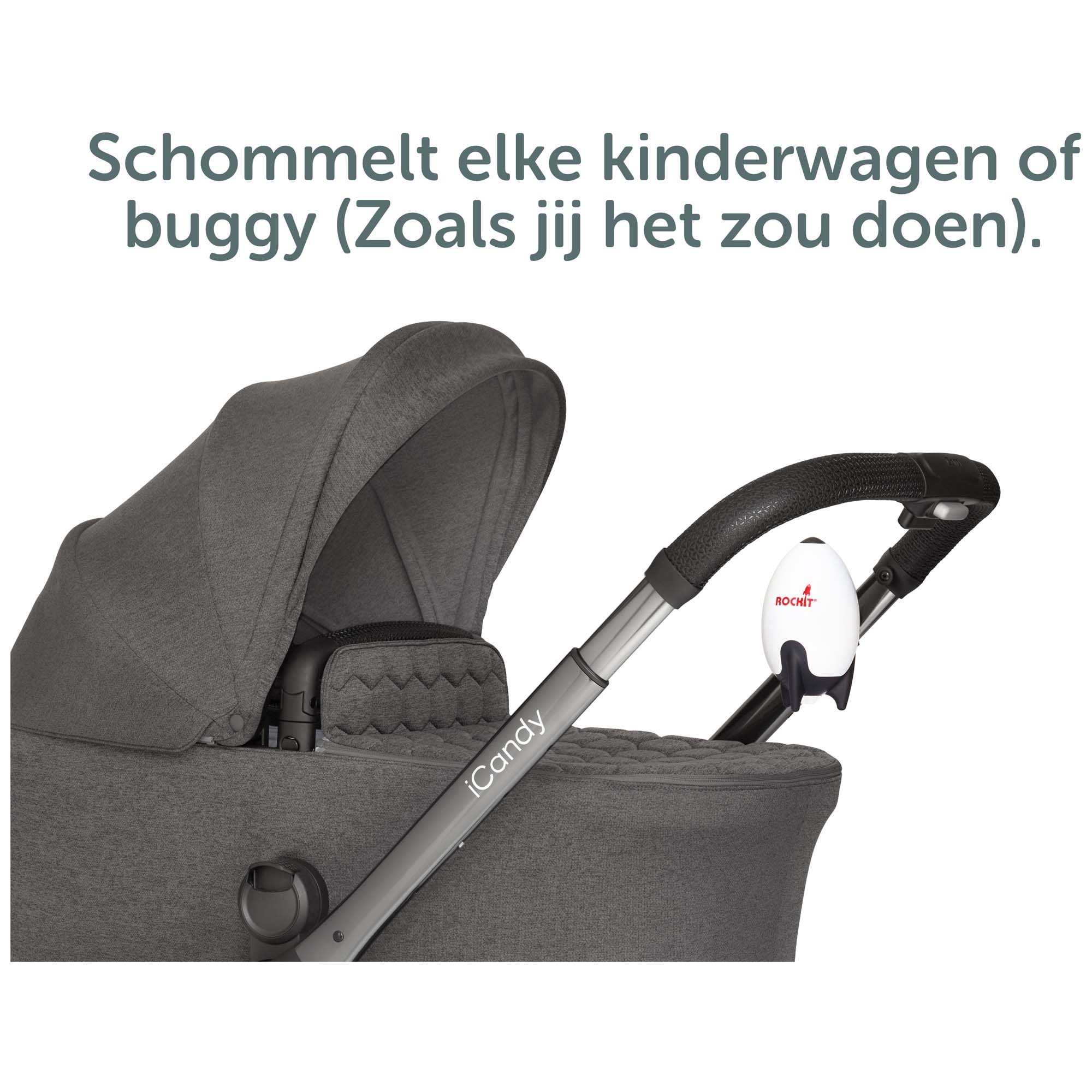 Rockit oplaadbaar White - kinderwagen accessoires - Prénatal
