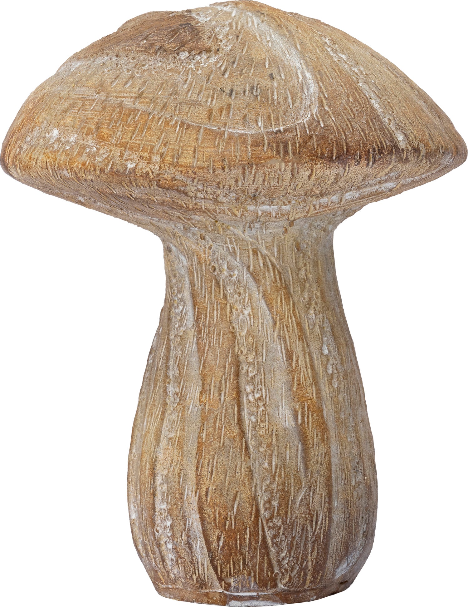Intratuin tuinbeeld Wout paddenstoel naturel 7,5 x 5,5 x 9 cm