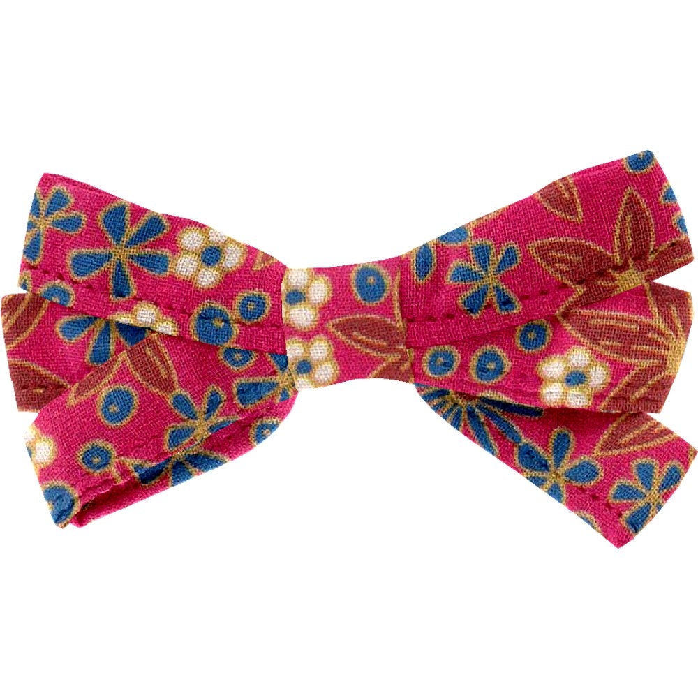 Barrette Ruban Badiane Framboise