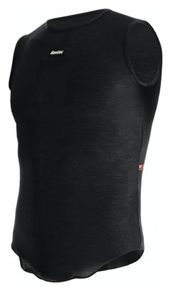 Sous Maillot Santini Dry Manches Courtes Noir