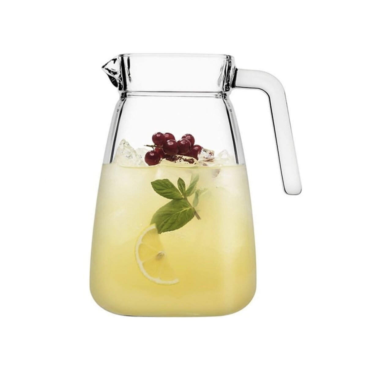 Pasabahce 43028 Krug Kareffe CARRE, 1.8 Liter, Glas, transparent, 1 St