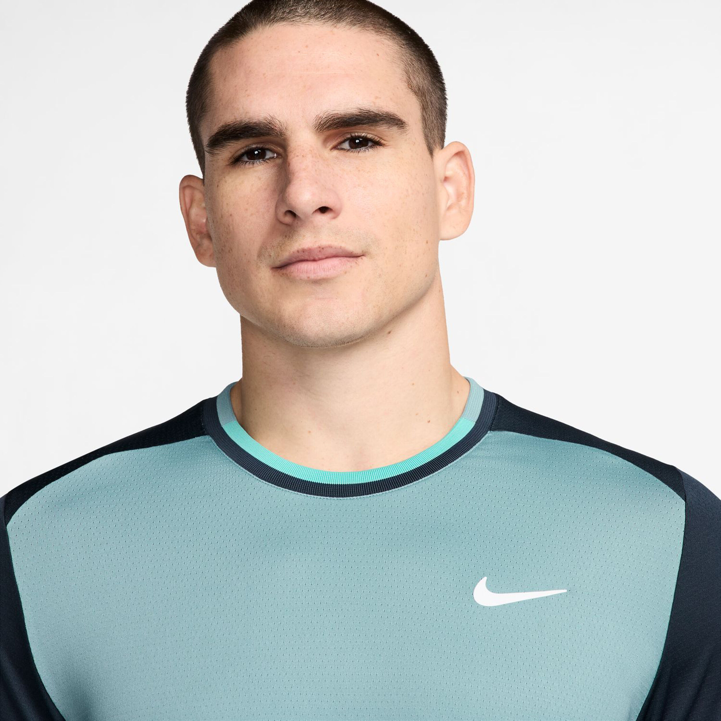 Nike Dri-Fit Advantage T-shirt Hommes - Bleu Gris