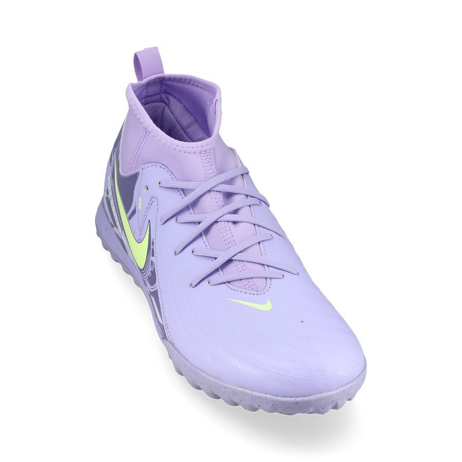 Nike Phantom Luna II Academy TF United - Purple Agate/Jaune Fluo Enfant