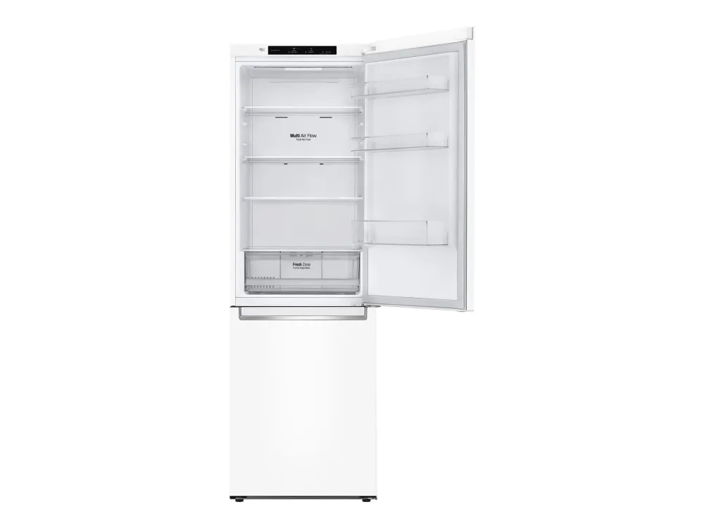 GBP31SWLZN LG Refrigerator GBP31SWLZN A  , Free standing, Combi, Height 186 cm, No Frost system, Fridge net capacity 247 L, Freezer net capacity 107 L, Display, 36 dB, White