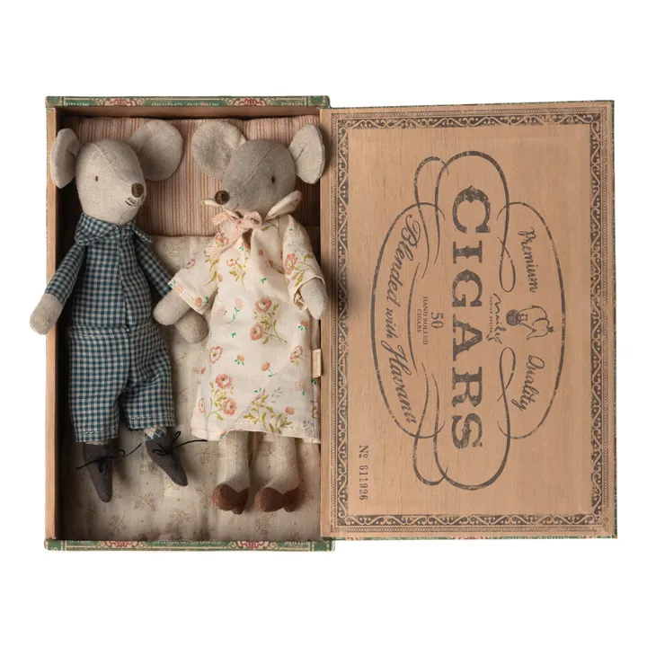 Maileg Grand-mère & Grand-père souris dans leur boîte