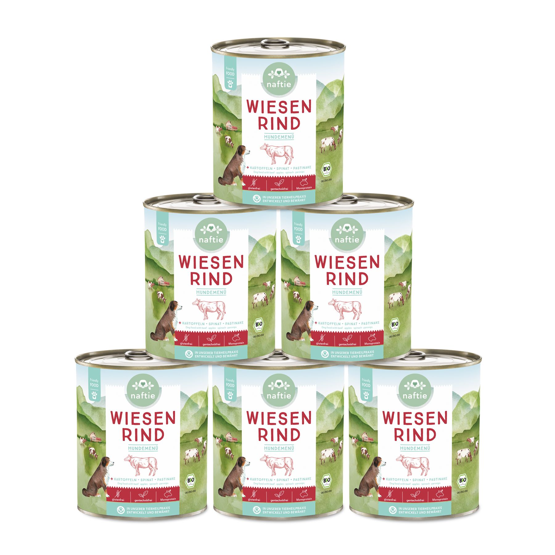 naftie Bio Wiesen Rind