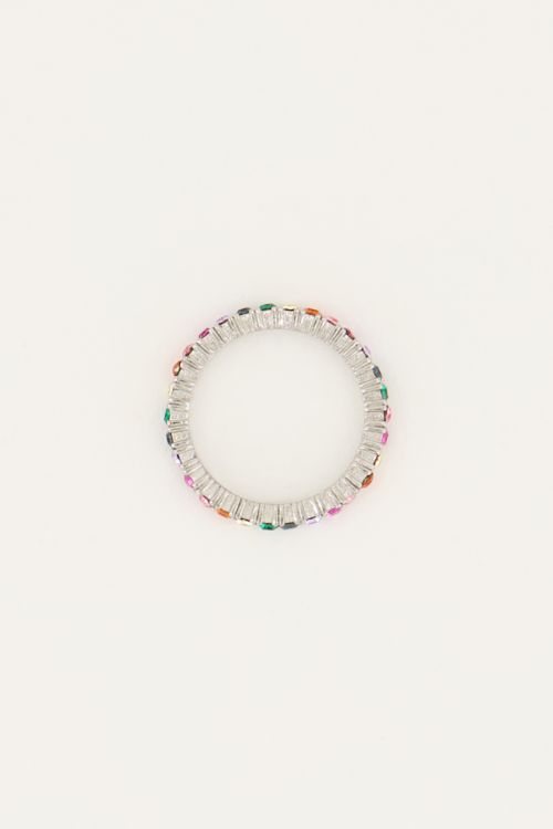 Vintage ring multikleur
