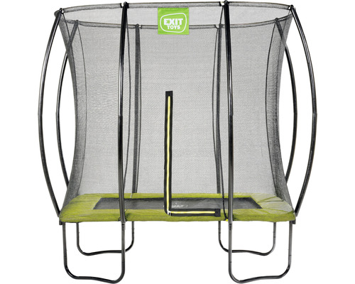 EXIT Silhouette Trampoline met Veiligheidsnet 254 x 153 cm Groen