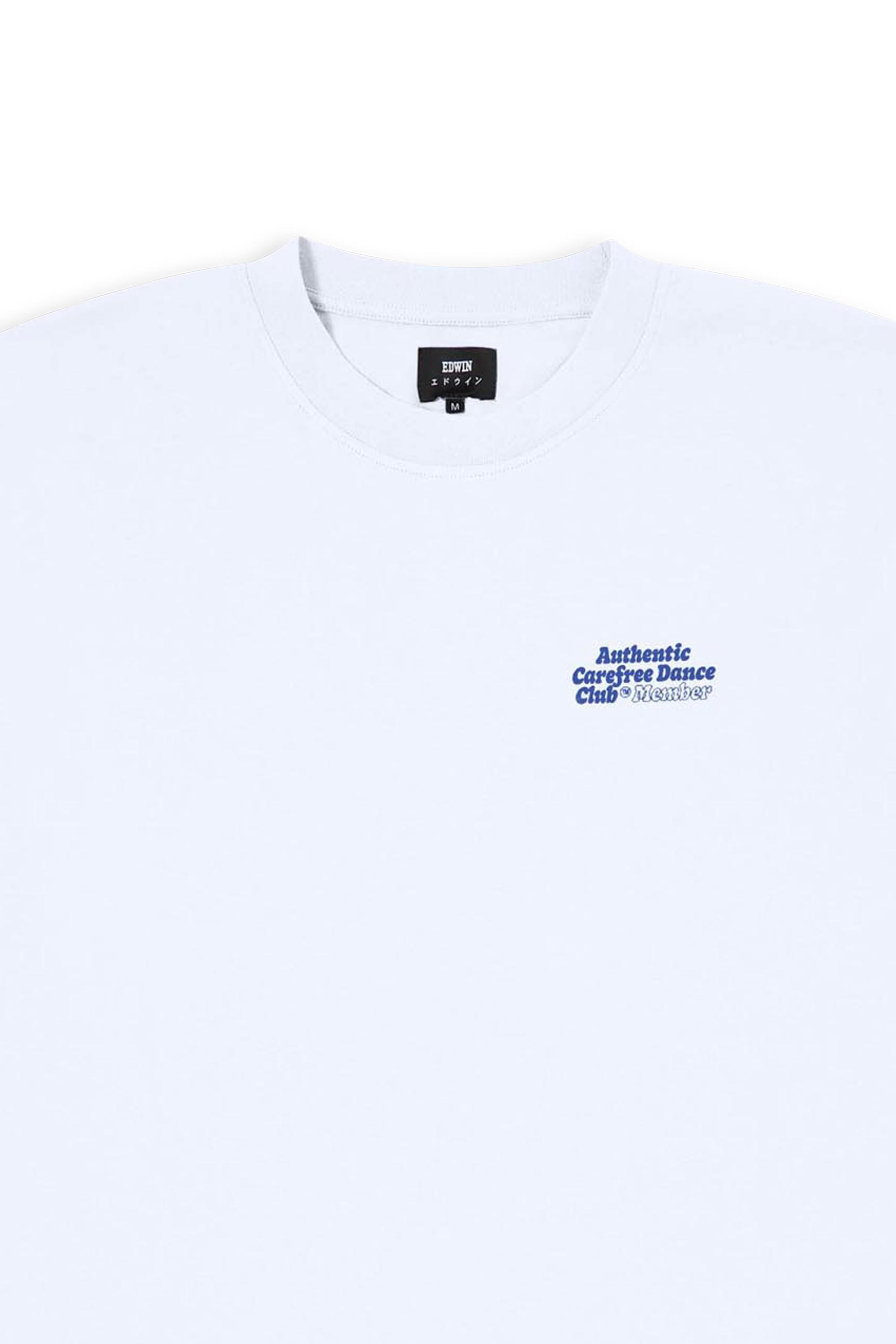 EDWIN T-shirt Carefree Dance Club TS Blanc