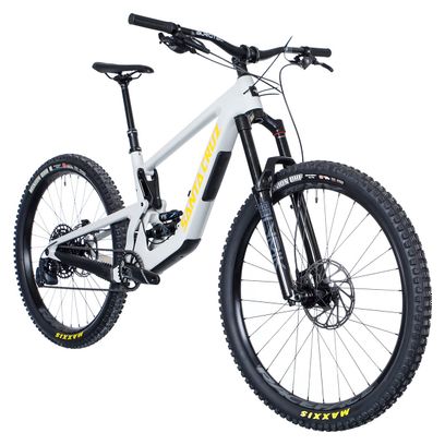 VTT Tout-Suspendu Santa Cruz Bronson 4.1 Carbone C Sram NX Eagle 12V MX (29/27.5'') Blanc