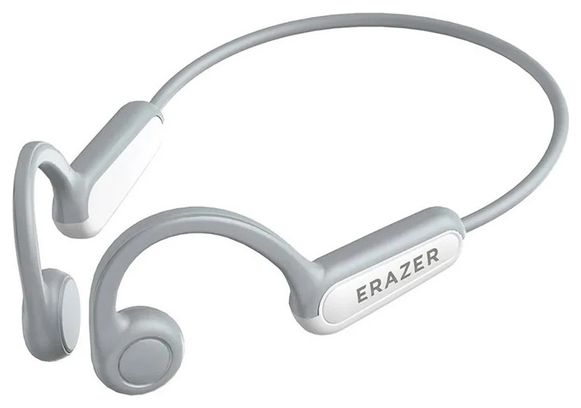 Ecouteur sans fil Bluetooth à port cervical pour extérieur blanc