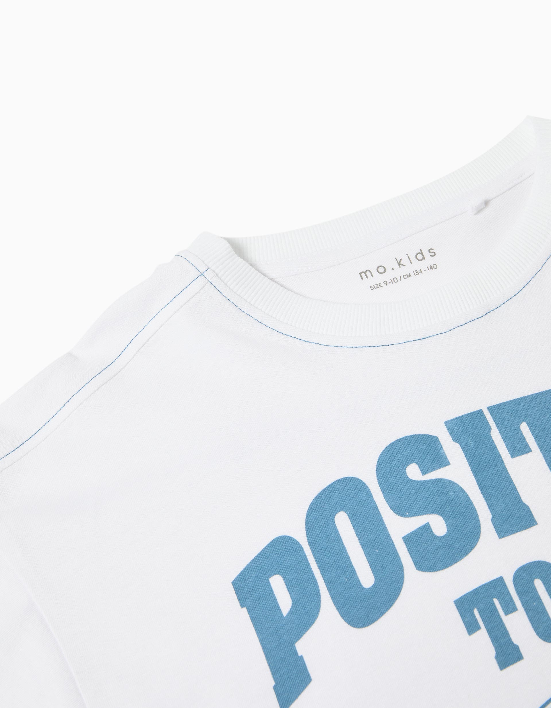 T-shirt Print, Menino, Branco