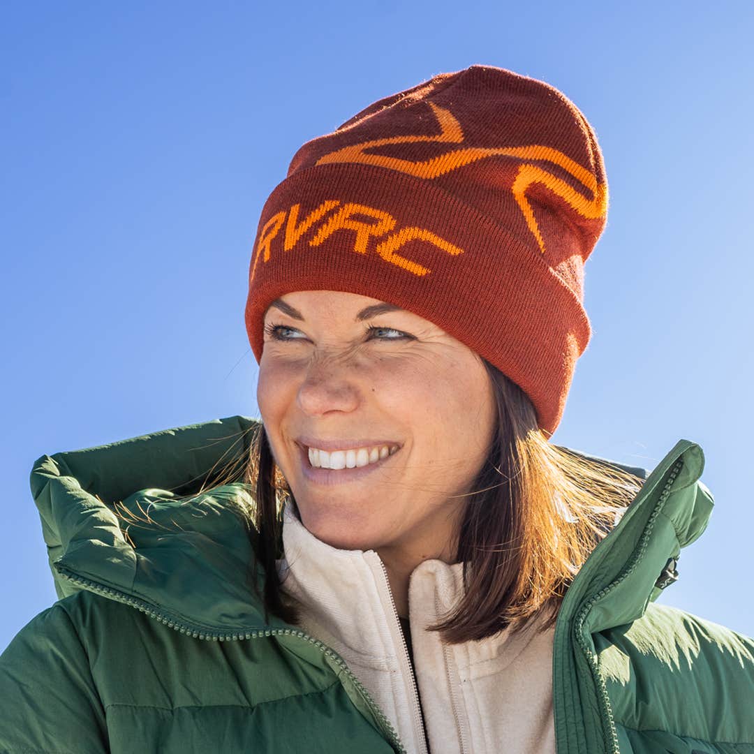 RVRC Graphic Wool Beanie  Fired Brick