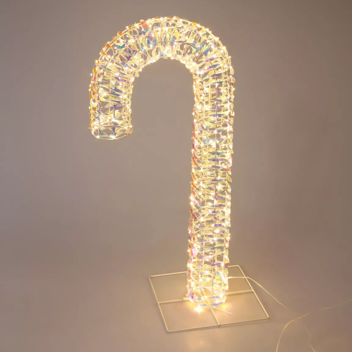 Sucre d'orge lumineux 400 LED (H75 cm) Christmas Arc en ciel