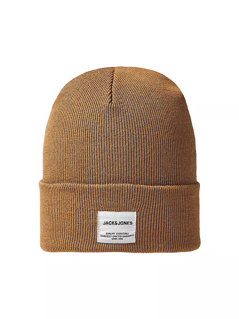 JACK & JONES Mütze - Haube JACLONG hellbraun