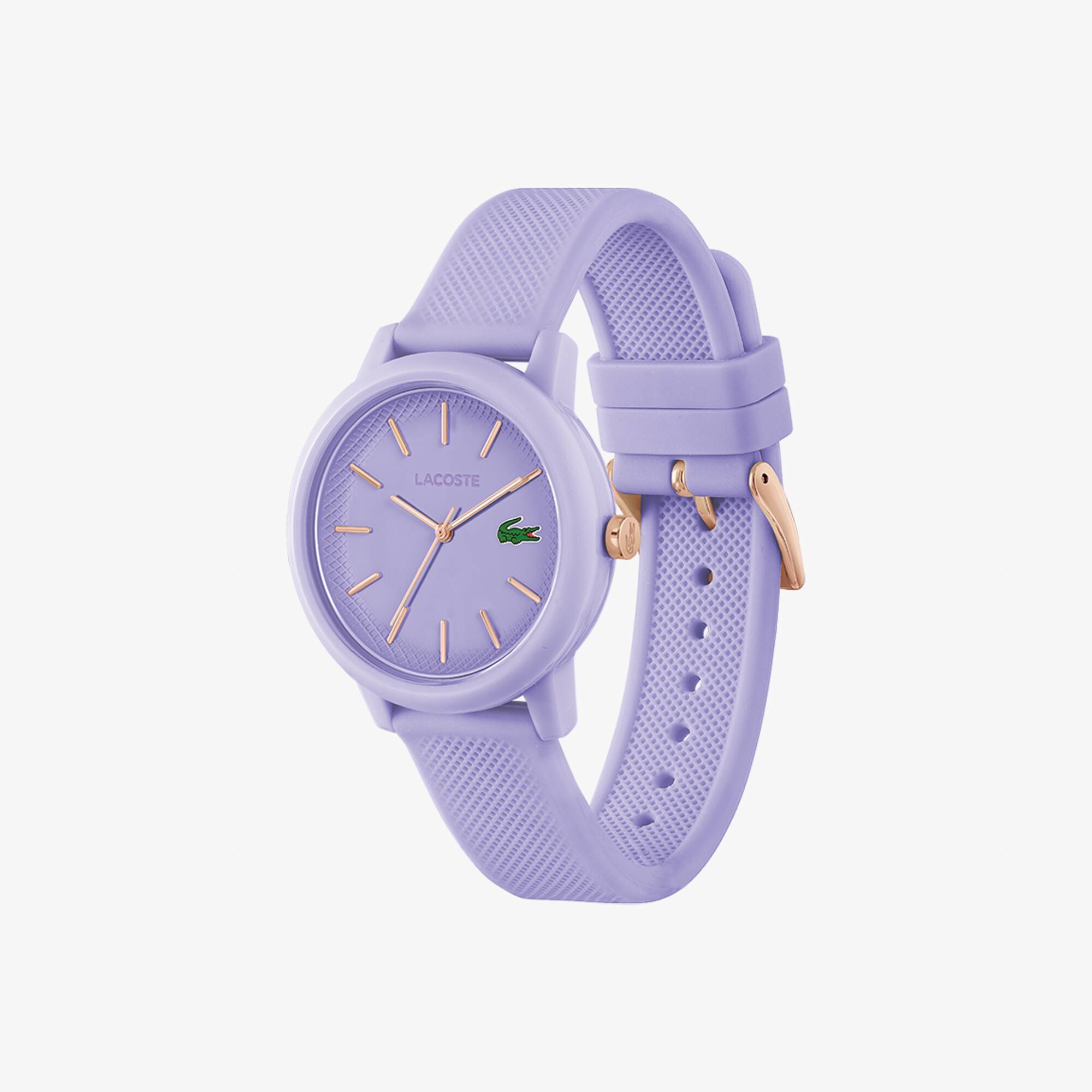 Montre 3 aiguilles Lacoste.12.12 silicone Montres - Blanc - Lacoste - Femme