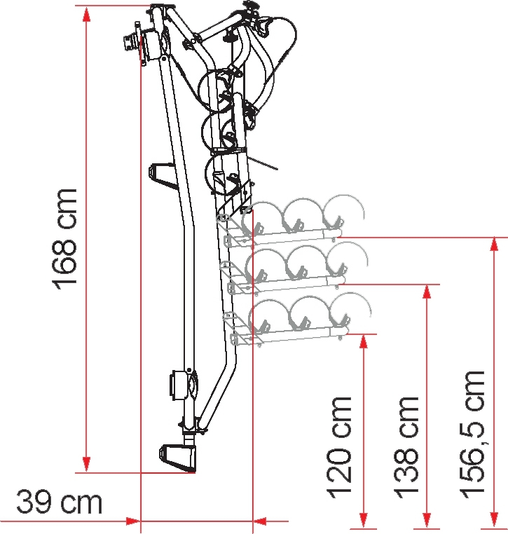 Carry-Bike Frame Spr.3-Rä
