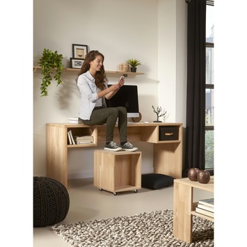 CanDo massief werkblad grenen 200x80 cm 28 mm