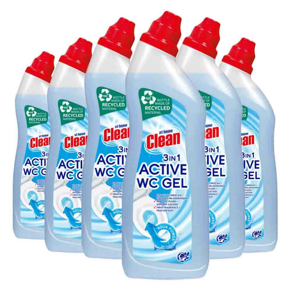 6x At Home Toiletreiniger Ocean750 ml